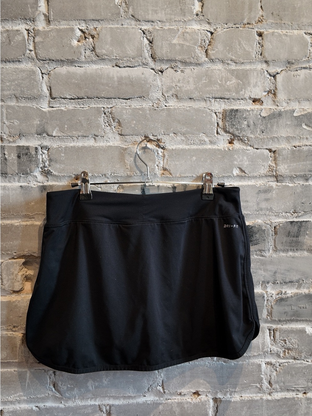 Nike Girls Dri-FIT Black Athletic Tennis Skort - Kids Medium - Picture 3 of 9